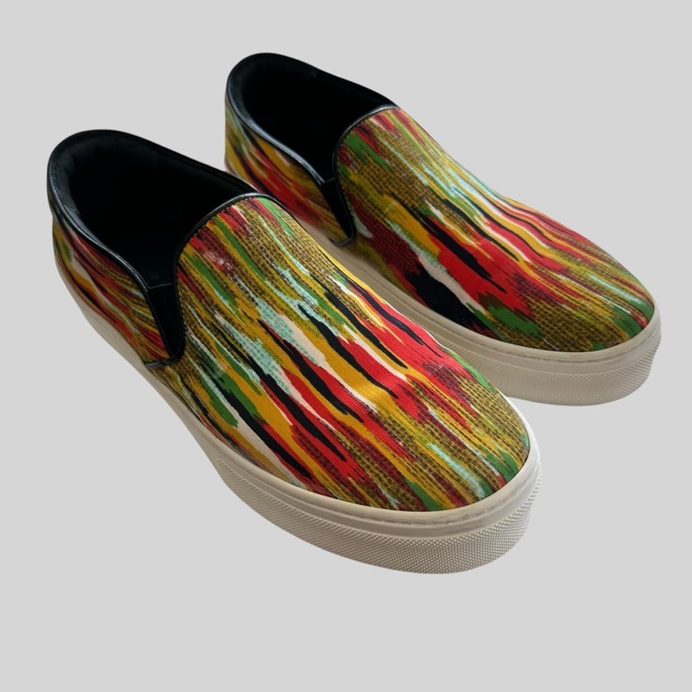 Celine Multicolor Slip-On Sneakers